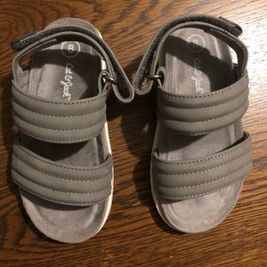 Cat and Jack gray toddler sandal